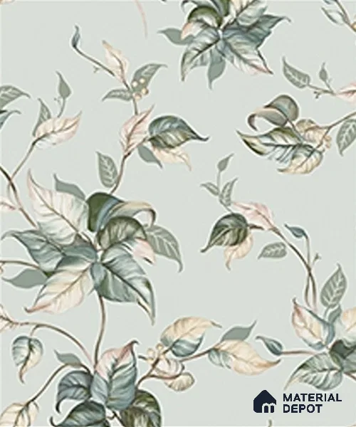 WK120-31 | 10 Meter x 21 Inches Florals Look Wallpaper - 57.41 Sq. Ft. | Minimum 15% wastage during installation