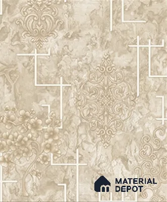 WK120-33 | 10 Meter x 21 Inches Patterned Look Wallpaper - 57.41 Sq. Ft. | Minimum 15% wastage during installation