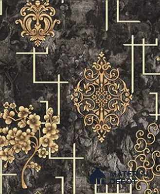 WK120-35 | 10 Meter x 21 Inches Patterned Look Wallpaper - 57.41 Sq. Ft. | Minimum 15% wastage during installation