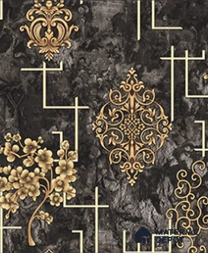 WK120-35 | 10 Meter x 21 Inches Patterned Look Wallpaper - 57.41 Sq. Ft. | Minimum 15% wastage during installation