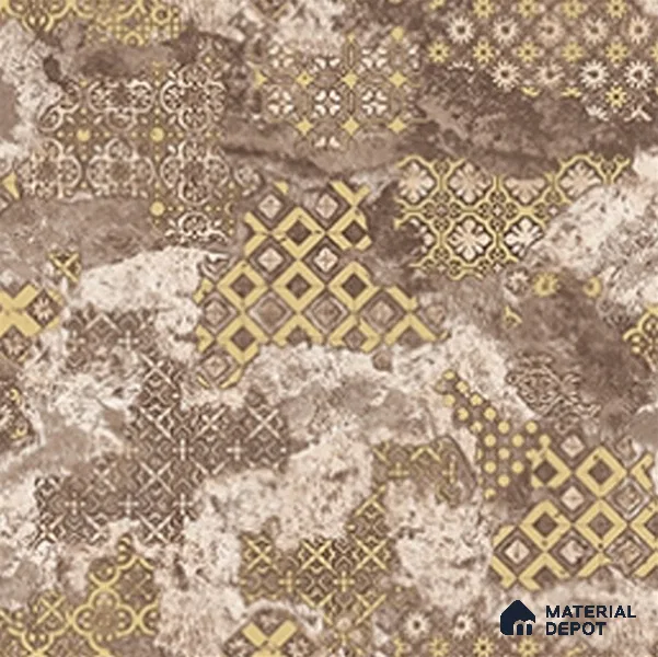 WK120-43 | 10 Meter x 21 Inches Patterned Look Wallpaper - 57.41 Sq. Ft. | Minimum 15% wastage during installation