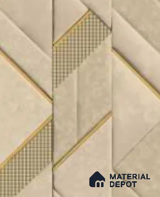 WK160-02 | 10 Meter x 21 Inches Patterned Look Wallpaper - 57.37 Sq. Ft. | Minimum 15% wastage during installation