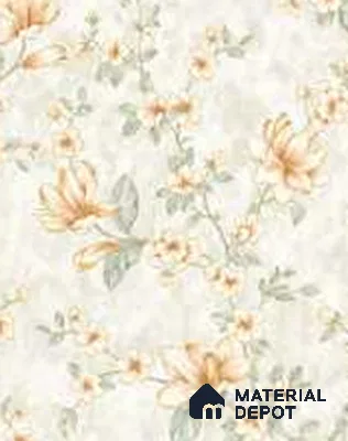 WK160-14 | 10 Meter x 21 Inches Florals Look Wallpaper - 57.37 Sq. Ft. | Minimum 15% wastage during installation