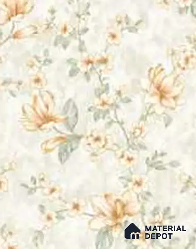 WK160-14 | 10 Meter x 21 Inches Florals Look Wallpaper - 57.37 Sq. Ft. | Minimum 15% wastage during installation
