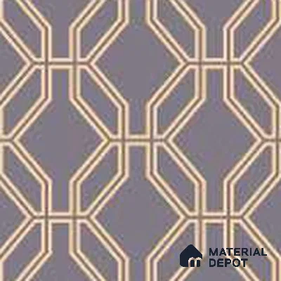 WK160-33 | 10 Meter x 21 Inches Geometric Look Wallpaper - 57.37 Sq. Ft. | Minimum 15% wastage during installation