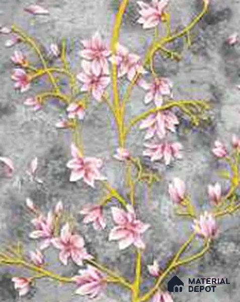 WK160-44 | 10 Meter x 21 Inches Florals Look Wallpaper - 57.37 Sq. Ft. | Minimum 15% wastage during installation
