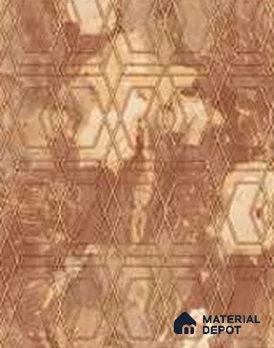 WK160-55 | 10 Meter x 21 Inches Geometric Look Wallpaper - 57.37 Sq. Ft. | Minimum 15% wastage during installation