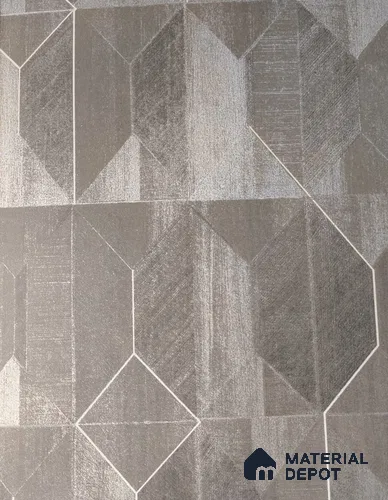 WK2-227 | 10 Meter x 21 Inches Geometric Look Wallpaper - 57.37 Sq. Ft. | Minimum 15% wastage during installation