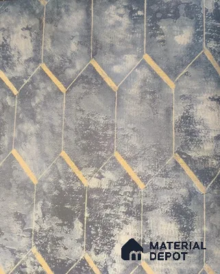 WK2-234 | 10 Meter x 21 Inches Geometric Look Wallpaper - 57.37 Sq. Ft. | Minimum 15% wastage during installation