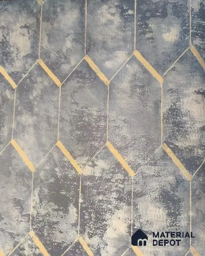WK2-234 | 10 Meter x 21 Inches Geometric Look Wallpaper - 57.37 Sq. Ft. | Minimum 15% wastage during installation