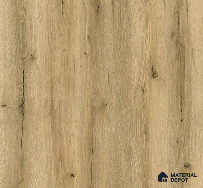 SPC Matte Finish Flooring Meriline Antique Pine SP 00076 C | 48 x 7 inch (1220x180 mm) - 5 mm | Wear Layer 0.3 mm | R9 Slip Resistance | Unilin Uniclic Locking System | 10Y Residential & 5Y Commercial Warranty