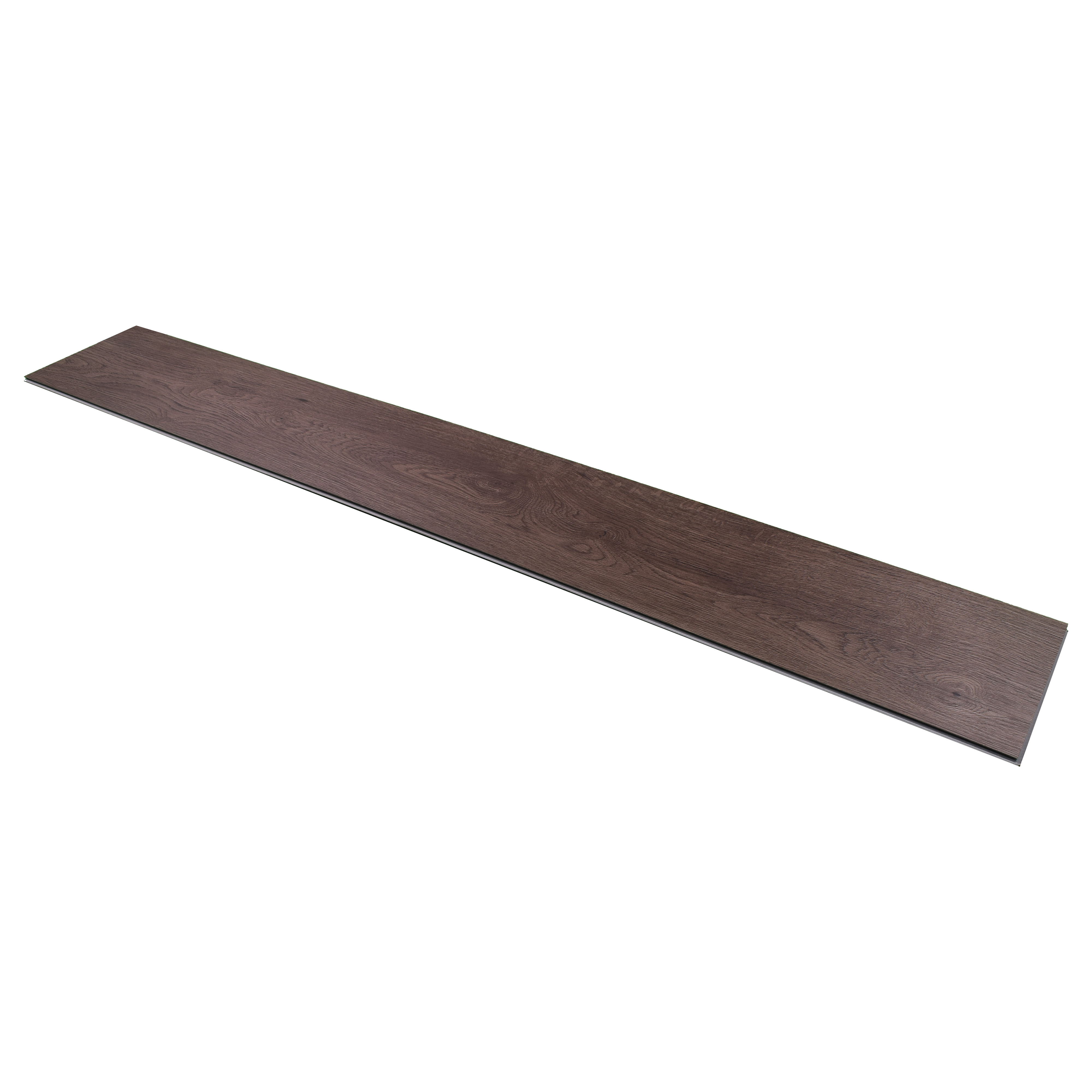 SPC Matte Finish Flooring Meriline Brunette Wood SP 00076 E | 48 x 7 inch (1220x180 mm) - 5 mm | Wear Layer 0.3 mm | R9 Slip Resistance | Unilin Uniclic Locking System | 10Y Residential & 5Y Commercial Warranty