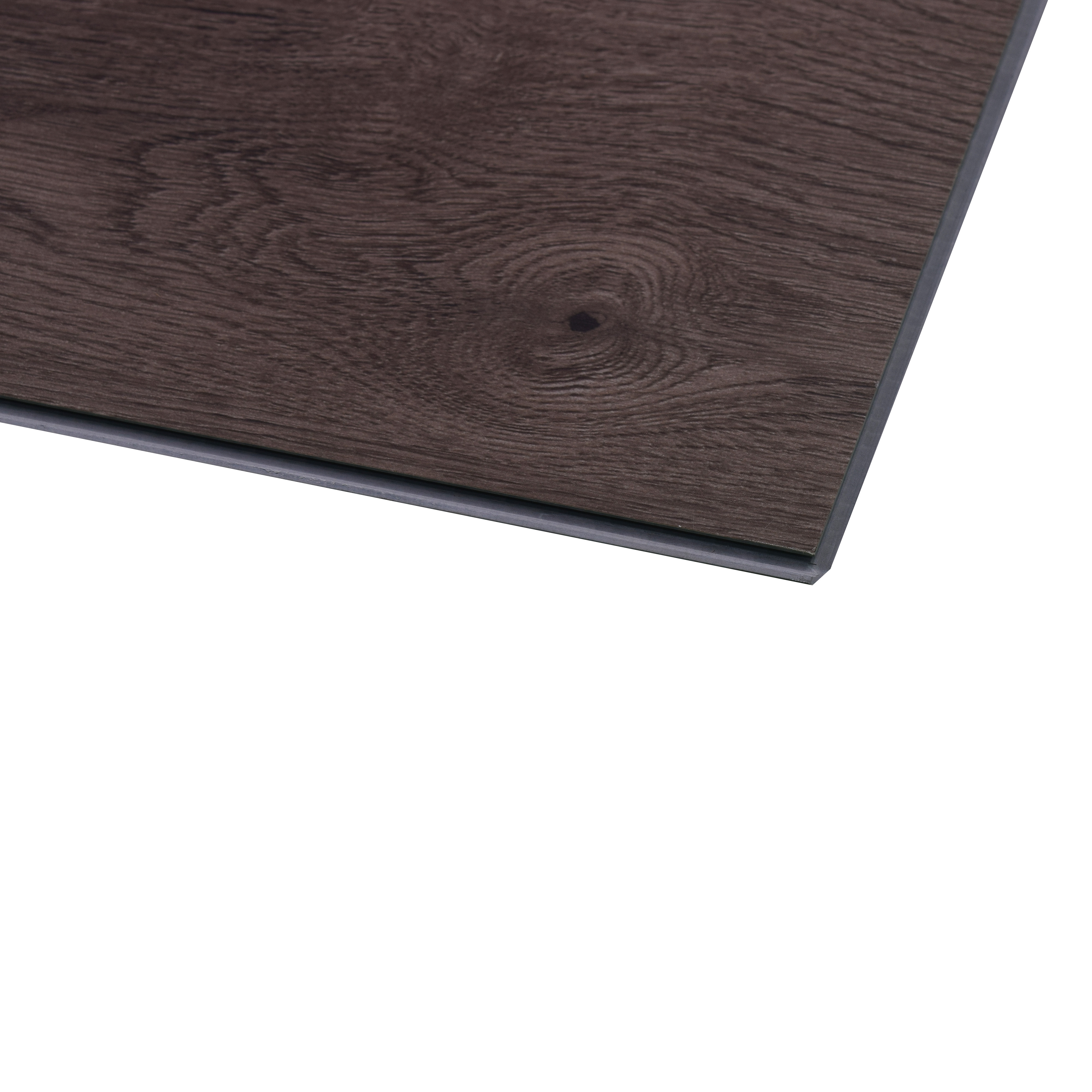 SPC Matte Finish Flooring Meriline Brunette Wood SP 00076 E | 48 x 7 inch (1220x180 mm) - 5 mm | Wear Layer 0.3 mm | R9 Slip Resistance | Unilin Uniclic Locking System | 10Y Residential & 5Y Commercial Warranty