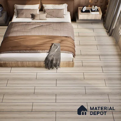 SPC Matte Finish Flooring Meriline Slate Grey SP 00075 C | 48 x 7 inch (1220x180 mm) - 5 mm | Wear Layer 0.3 mm | R9 Slip Resistance | Unilin Uniclic Locking System | 10Y Residential & 5Y Commercial Warranty