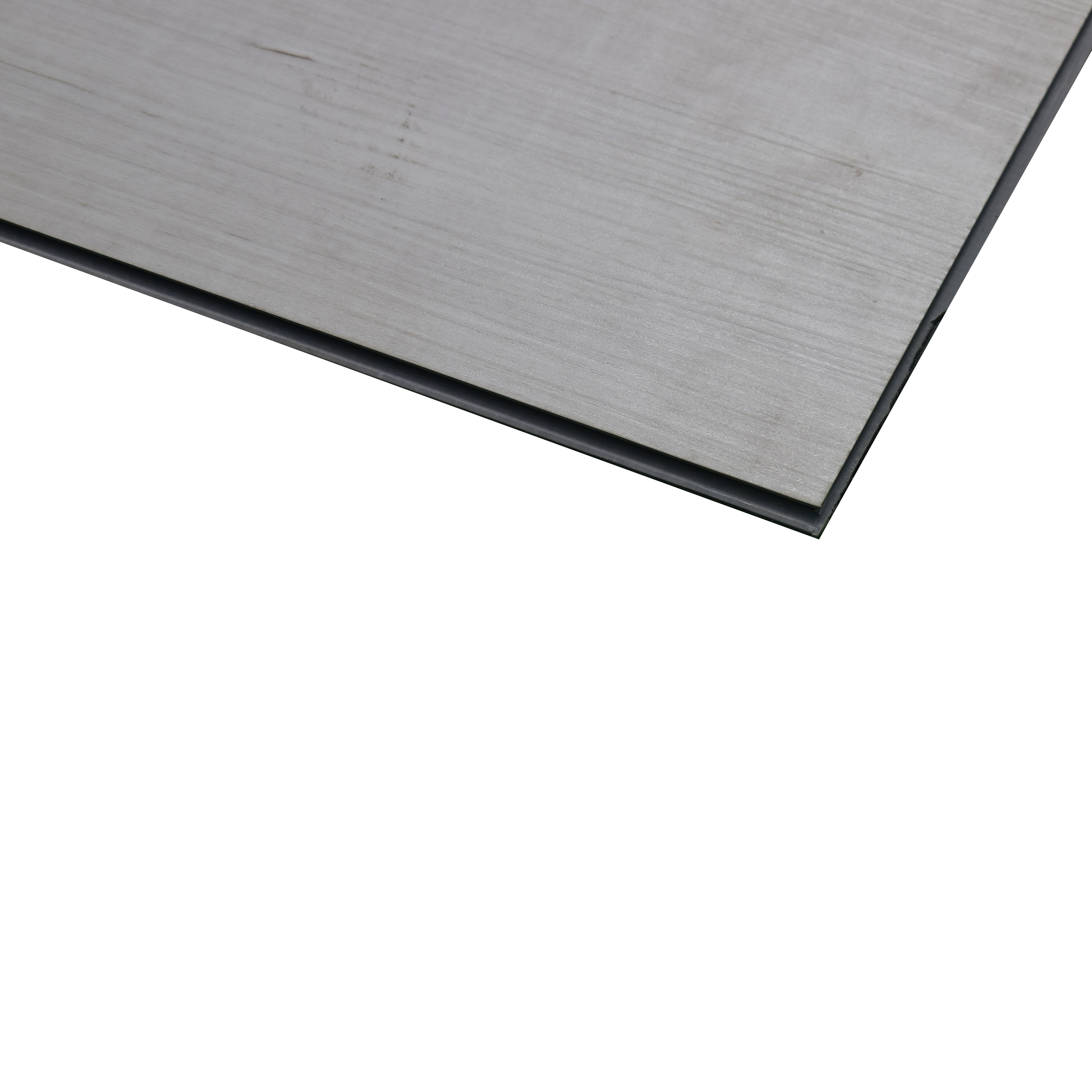 SPC Matte Finish Flooring Meriline Slate Grey SP 00075 C | 48 x 7 inch (1220x180 mm) - 5 mm | Wear Layer 0.3 mm | R9 Slip Resistance | Unilin Uniclic Locking System | 10Y Residential & 5Y Commercial Warranty