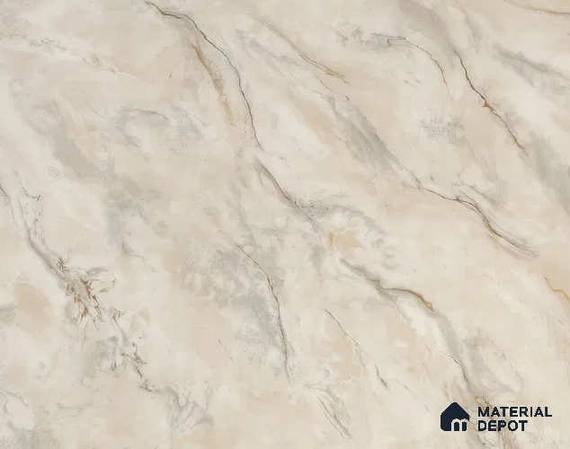 LM 24682 Marble 8 ft x 4 ft High Gloss Finish Acrylic Laminate - 1.5 mm | Suitable for TV Unit, Wardrobe, Cabinets