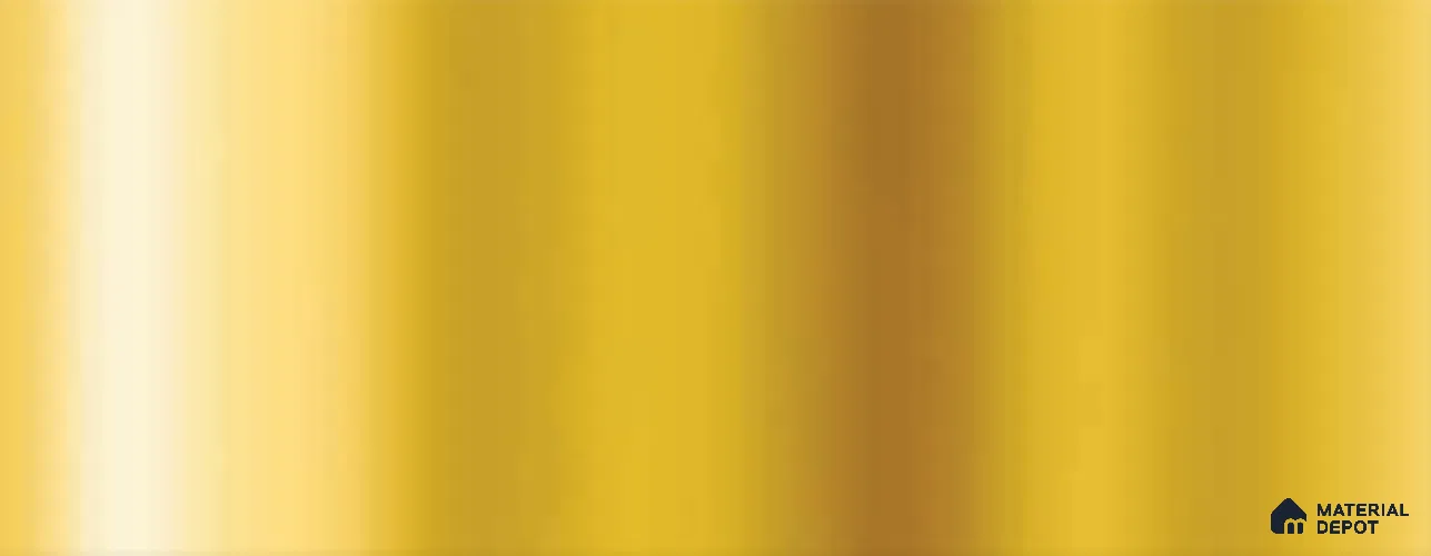Gold Mirror Acrylic Laminate LM 24068 8 ft x 4 ft Mirror Finish - 1.5 mm | Suitable for TV Unit, Wardrobe, Cabinets
