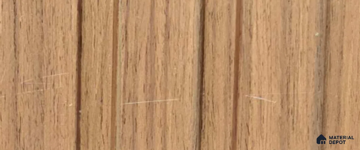 Brown Wood PN 07690 9.1 ft x 5 inch Charcoal Louvers/Panels - 12 mm | Suitable for Feature Wall, TV Unit & Living Room | Width is Subjected to 5% Variation