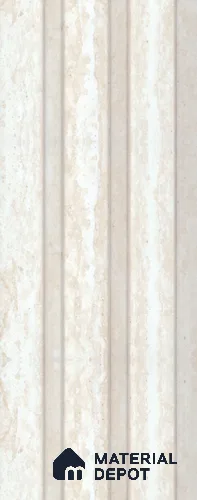 A close-up of a White WRF 822 Master Marble with a finish Louver available at Material Depot in Bangalore