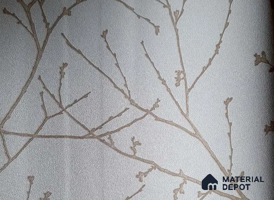 10192-2 | 10 Meter x 21 Inch Non Woven Florals Look Wallpaper - 57 Sq. Ft. | Minimum 15% wastage during installation