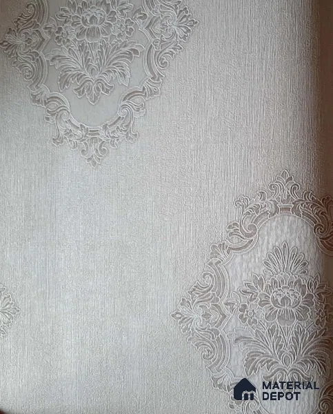 10195-3 | 10 Meter x 21 Inch Non Woven Patterned Look Wallpaper - 57 Sq. Ft. | Minimum 15% wastage during installation