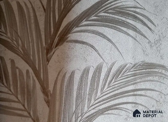 10200-1 | 10 Meter x 21 Inch Non Woven Tropical Look Wallpaper - 57 Sq. Ft. | Minimum 15% wastage during installation