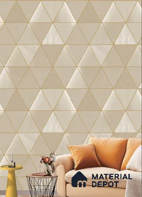 18001 | 9.5 Meter x 21 Inches Patterned Look Wallpaper - 55 Sq. Ft.  | Minimum 15% wastage during installation