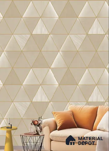 18001 | 9.5 Meter x 21 Inches Patterned Look Wallpaper - 55 Sq. Ft. | Minimum 15% wastage during installation