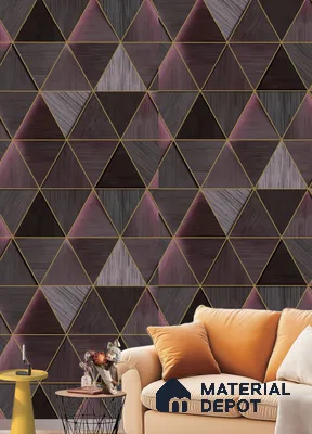 180013 | 9.5 Meter x 21 Inches Patterned Look Wallpaper - 55 Sq. Ft.  | Minimum 15% wastage during installation