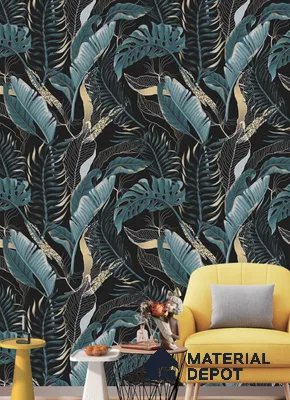 181710 | 9.5 Meter x 21 Inches Florals Look Wallpaper - 55 Sq. Ft.  | Minimum 15% wastage during installation