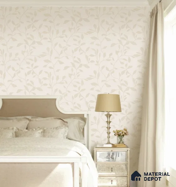 19020-3 | 5 Meter x 42 Inch PVC Florals Look Wallpaper - 57 Sq. Ft. | Minimum 15% wastage during installation