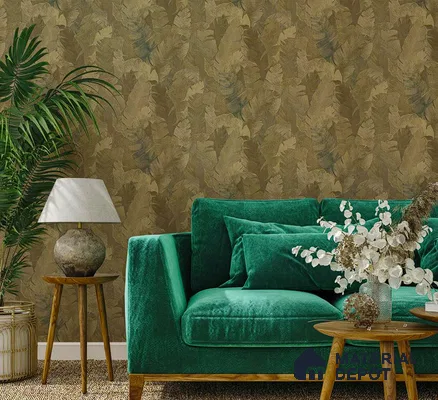 202201-4 | 5 Meter x 42 Inch PVC Florals Look Wallpaper - 57 Sq. Ft. | Minimum 15% wastage during installation