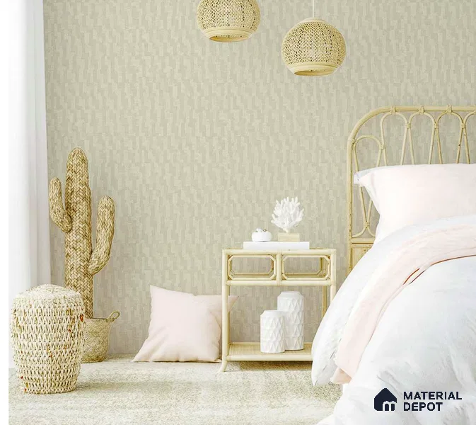 202202-2 | 5 Meter x 42 Inch PVC Patterned Look Wallpaper - 57 Sq. Ft. | Minimum 15% wastage during installation
