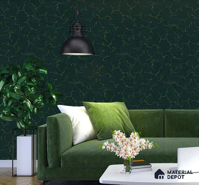 202204-6 | 5 Meter x 42 Inch PVC Marble Look Wallpaper - 57 Sq. Ft. | Minimum 10% wastage during installation