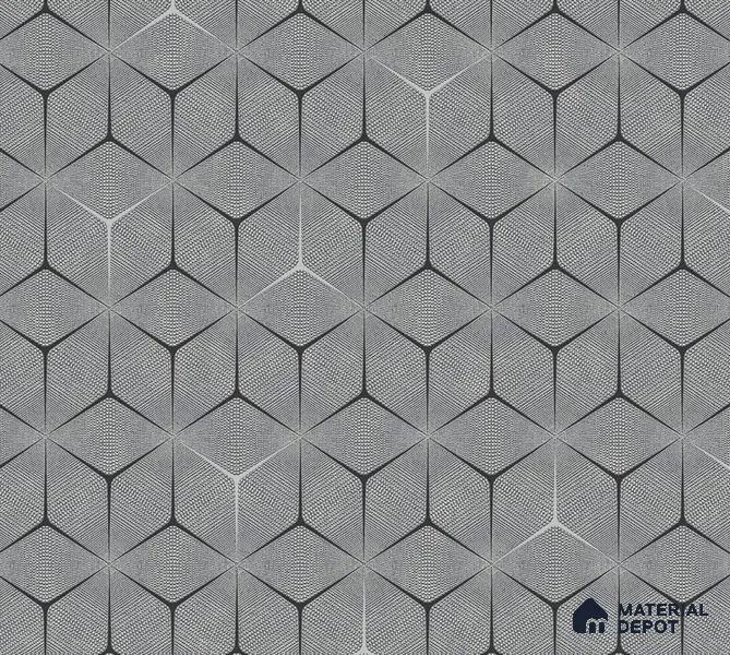 202206-5 | 5 Meter x 42 Inch PVC Geometric Look Wallpaper - 57 Sq. Ft. | Minimum 15% wastage during installation
