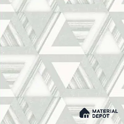 23303 | 10 Meter x 21 Inch PVC Geometric Look Wallpaper - 57 Sq. Ft. | Minimum 15% wastage during installation
