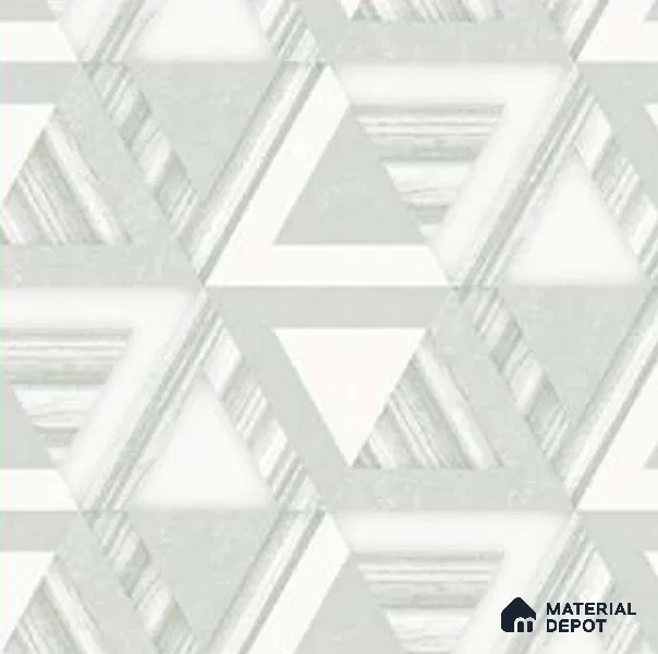 23303 | 10 Meter x 21 Inch PVC Geometric Look Wallpaper - 57 Sq. Ft. | Minimum 15% wastage during installation