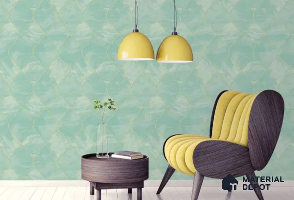 23310 | 10 Meter x 21 Inch PVC Patterned Look Wallpaper - 57 Sq. Ft. | Minimum 15% wastage during installation