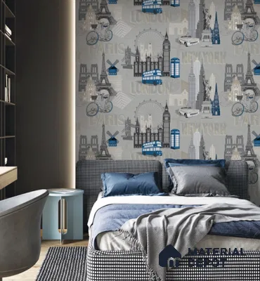 5129-2 | 5 Meter x 42 Inch PVC Patterned Look Wallpaper - 57 Sq. Ft. | Minimum 15% wastage during installation