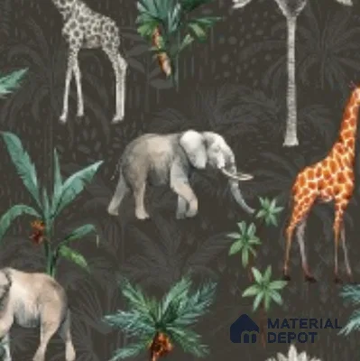 5131-2 | 5 Meter x 42 Inch PVC Animal Print Look Wallpaper - 57 Sq. Ft. | Minimum 15% wastage during installation