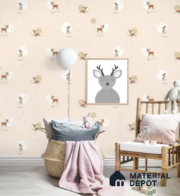 5140-1 | 5 Meter x 42 Inch PVC Patterned Look Wallpaper - 57 Sq. Ft. | Minimum 15% wastage during installation