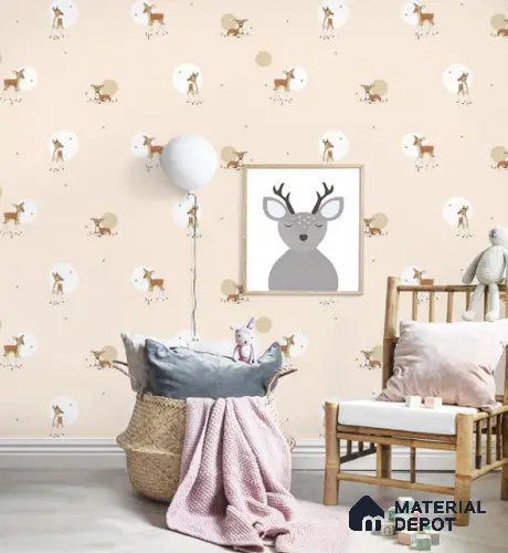 5140-1 | 5 Meter x 42 Inch PVC Patterned Look Wallpaper - 57 Sq. Ft. | Minimum 15% wastage during installation