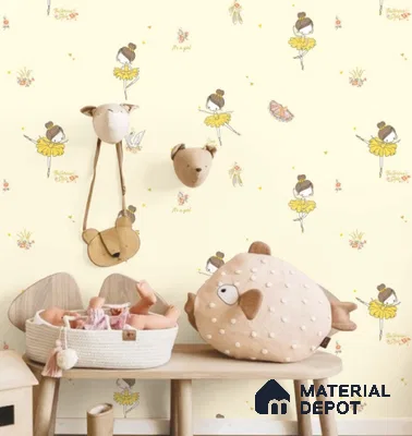 5145-1 | 5 Meter x 42 Inch PVC Patterned Look Wallpaper - 57 Sq. Ft. | Minimum 15% wastage during installation