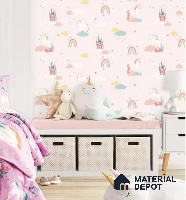 5148-2 | 5 Meter x 42 Inch PVC Patterned Look Wallpaper - 57 Sq. Ft. | Minimum 15% wastage during installation