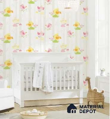 5151-1 | 5 Meter x 42 Inch PVC Patterned Look Wallpaper - 57 Sq. Ft. | Minimum 15% wastage during installation