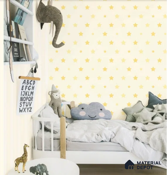 5152-1 | 5 Meter x 42 Inch PVC Patterned Look Wallpaper - 57 Sq. Ft. | Minimum 15% wastage during installation