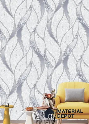 570501 | 9.5 Meter x 21 Inches Patterned Look Wallpaper - 55 Sq. Ft.  | Minimum 15% wastage during installation