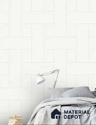 57211-1 | 5 Meter x 42 Inch PVC Patterned Look Wallpaper - 57 Sq. Ft. | Minimum 15% wastage during installation