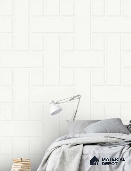 57211-1 | 5 Meter x 42 Inch PVC Patterned Look Wallpaper - 57 Sq. Ft. | Minimum 15% wastage during installation
