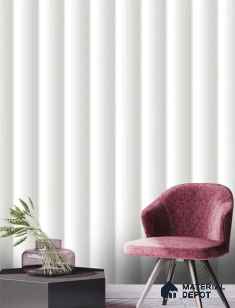 57214-1 | 5 Meter x 42 Inch PVC Stripes Look Wallpaper - 57 Sq. Ft. | Minimum 15% wastage during installation